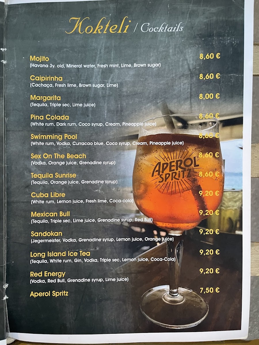 Menu Pizza & Burger Bar Maro-4