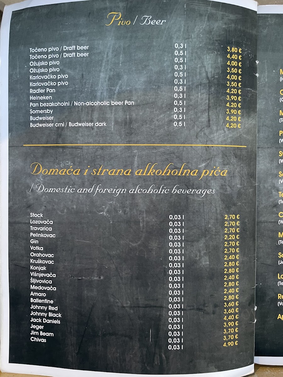 Menu Pizza & Burger Bar Maro-5